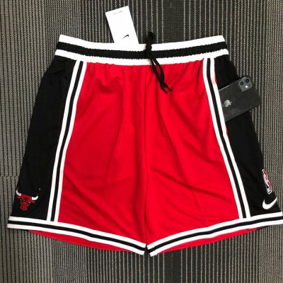 NBA Chicago Bulls training shorts Rouge